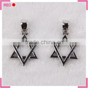 Engraved Name Alloy Pendants, Antique Imitate Silver Heart Shape Pendant thumbnail-4