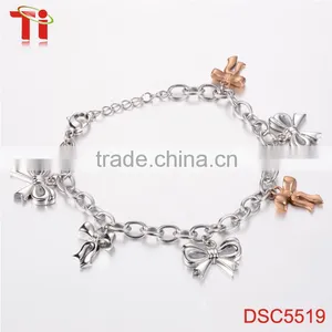 Stainless Steel Bracelet for Girls, Exquisite Bracelet With Adjustable End, Fine Chain Stainless Steel Jewelry Gift thumbnail-4