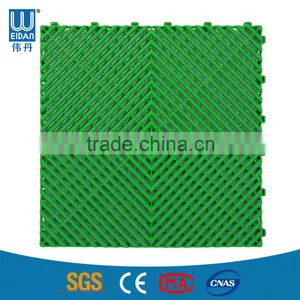 PP Interlocking Hydrophobic Carpet Tile thumbnail-1