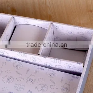 Customized Rigid Cardboard Packaging Box for Baby Clothes thumbnail-2