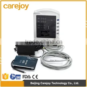 Medical Device Vital Sign NIBP SpO2 Monitoring Adult Pediatric and Neonatal Multiparameter Portable Patient Monitor thumbnail-1