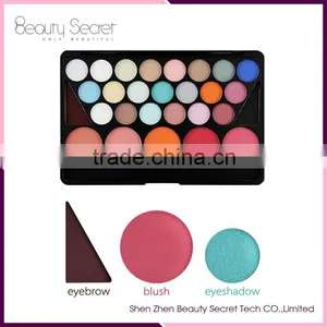 Custom Makeup 28 Color Eyeshadows Palette High Quality Palette Good Eye Shadows thumbnail-1