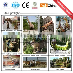 High Simulated Life-Size Robotic Dinosaur Model thumbnail-3