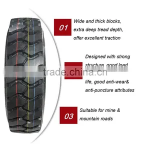 Top 10 Hot Sale Annaite Chinese Tire Truck Tyre Manufacturer 1200R20 thumbnail-6