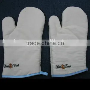100% Cotton Machine Washable Heat Resistant Everyday Kitchen Basic Microwave Oven Mitt thumbnail-4