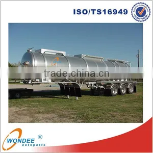 China Manufacturer Trailers 3 Axle LPG 45CBM Tanker Semi Trailer thumbnail-1