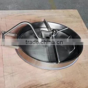 304 Stainless Steel Sanitary Tank Manway thumbnail-3