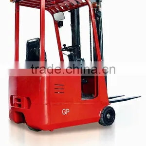 Three Wheel Balance Weight Battery Forklift Truck thumbnail-1
