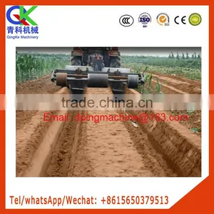 Pull Type Green Chinese Onion Chain Ditcher and Ridger thumbnail-5