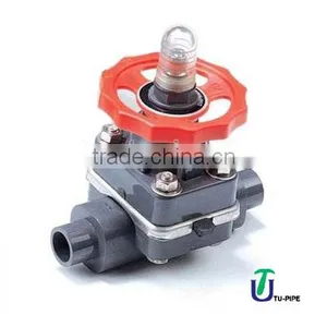 PVC CPVC PVDF PP Diaphragm Valves DIN ANSI/ PP Diaphragm Valves thumbnail-1