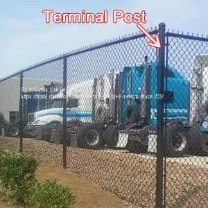 Commercial Chain Link Fence Post thumbnail-2