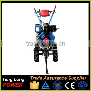 Gear Transmission Built-in Clutch China 6hp Diesel Power Rotary Tiller Cultivator thumbnail-2