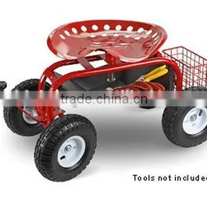 Metal Garden Sitting Cart TC4502,four Wheels thumbnail-1