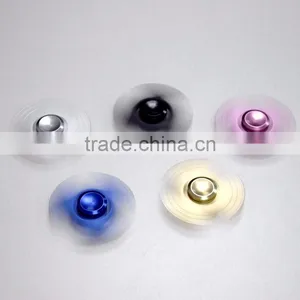 New Arrival Relieve Stress EDC Finger Gyro Aluminum Alloy Hand Spinner Toy thumbnail-1