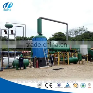 Pyrolysis Plant Wste Tire Recycling to Fuel Pyrolysis Plant /waste Oil Recycling to Diesel thumbnail-4