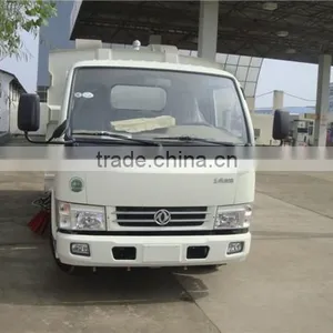 Euro 4 Dongfeng 4x2 Diesel 95hp New Small Street Sweeper thumbnail-4