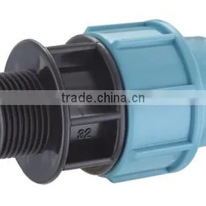 Irrigation PE Pipe Fiiting Male Adapter PP Compression Fitting thumbnail-1