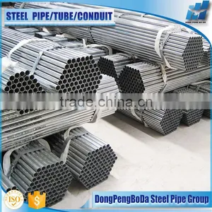 HDG ASTM A53 Type F GSM150 ERW DN32 Steel Pipe thumbnail-1