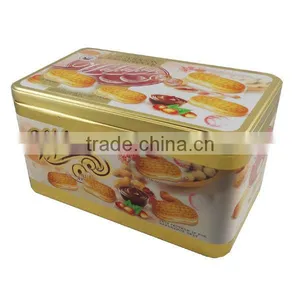 Fashion Rectangular Metal Tin Boxes thumbnail-1