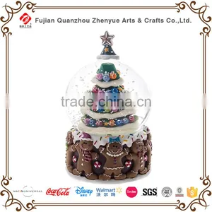 Sweet Candy Unique Christmas Tree Snow Globe thumbnail-1