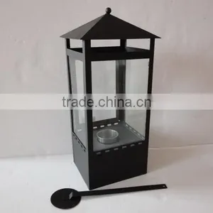 Outdoor Metal Lantern for Bio Ethanol Fireplace thumbnail-1