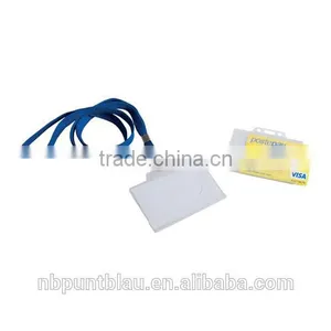 Badge Holder With Clip,promotional PVC Badge Holder thumbnail-1