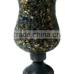 For Royal Wedding Decoration Brass Hurricane Candle Holder thumbnail-4