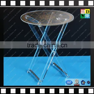 Wholesale Antique Design Acrylic,plexi,PMMA Samll Laptop Table/portable Stand Table for Laptop thumbnail-5