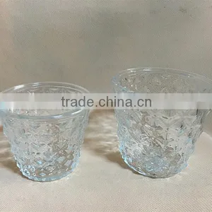 New Design Clear Flower Nursery Garden Mini Round Planting Glass Flower Pots Pot thumbnail-3
