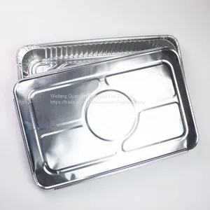 Eco Friendly Full-Size Shallow Aluminum Steam Table Pan Food Container Microwave Aluminum Foil Container thumbnail-4