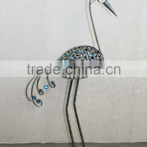 Metal Peacock Garden Decoration thumbnail-2