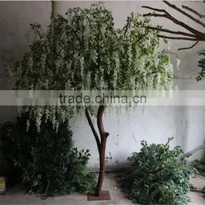 SJ201710032 China Manufacturer Fake Pudding Flower Blossom Tree thumbnail-1