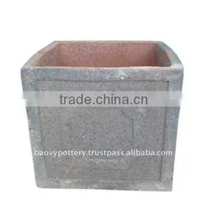 Sandblast Pot, Sandblast Planter thumbnail-1