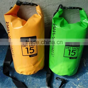 Heavy Duty PVC Tarpaulin Sports Dry Sack With Should Strap thumbnail-1