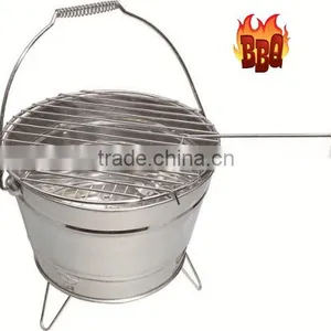 Popular Portable Bucket BBQ Grill thumbnail-2