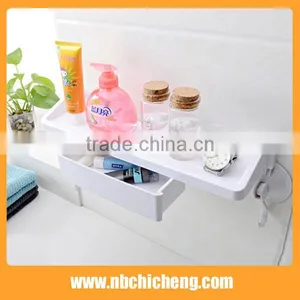 Bathroom Rack/Bathroom Hanging Shower Rack/Bathroom Rack With Suction Cup thumbnail-2