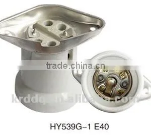 E27 Porcelain Fluorescent Lamp Holder thumbnail-1
