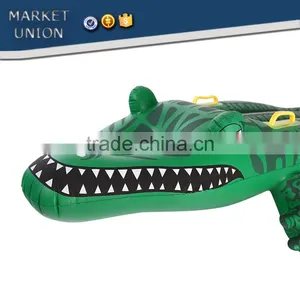 Kids Seabeach Toys Inflatable Crocodile Summer Toys,animal Shape Air Mattress,inflatable Bouncer Outdoor Swimming Pool Beach Toy thumbnail-4