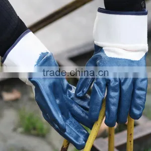 NMSAFETY Nitrile Coated Heavy Jersey Heavy Duty Gloves EN388 4111 thumbnail-1