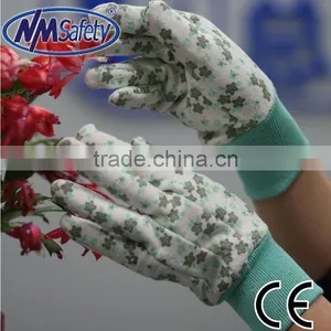 NMSAFETY Lady Jersey Pvc Dots Hand Protection Safety Gloves Manufacturer thumbnail-1