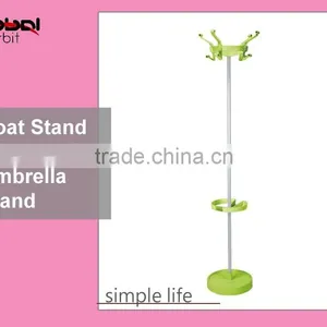Home Product Shoe Holder With Clothes Rack, Colorful Metal Hat and Coat Hanger Rack thumbnail-5