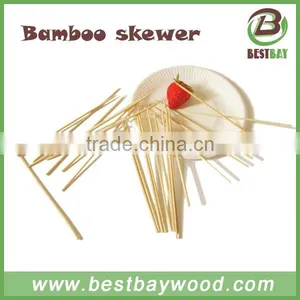 Natural Round Bamboo Skewers/bamboo Skewer In Bag/ Bamboo Bbq Skewer Wholesales thumbnail-3