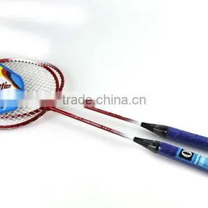 Badminton Rackets on Sale Low Price Good Quality Ferroalloy Badminton Racket thumbnail-1
