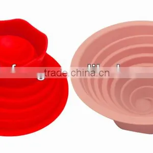 Cap Shape Silicone Fruit Basket Silicone Fruit Dish Fruit Tray thumbnail-1