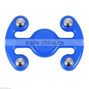 Fidget Hand Spinner Finger Toy Stress Reliever Killing Time Adults/Kids Blue thumbnail-2