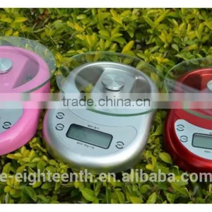 2016 New Arrival Hot Sale 5kg 5000g/1g Digital Kitchen Scale Diet Food Weight Clock Countdown Alarm thumbnail-2