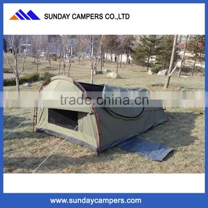 China 1-2 Person Four Seasons Outdoor Swag Tent With Inflatable Mattress thumbnail-2