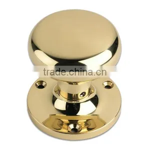 Mushroom Mortice Brass Knob thumbnail-1