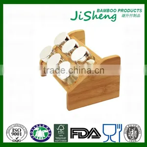 Hot-selling Wholesale Spice Rack, Kitchen Spice Rack, Bamboo Spice Rack Set With LFGB,FDA thumbnail-1