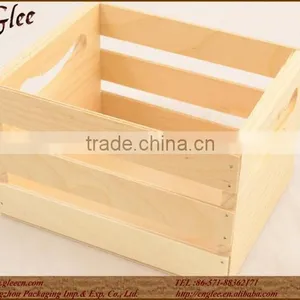 Unpainting Handmade Natural Miniature Wooden Crate for Sale thumbnail-1